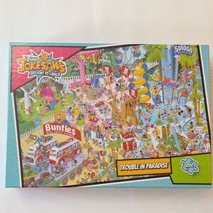 Gibsons puzzle - Jokesaws Trouble in Paradise